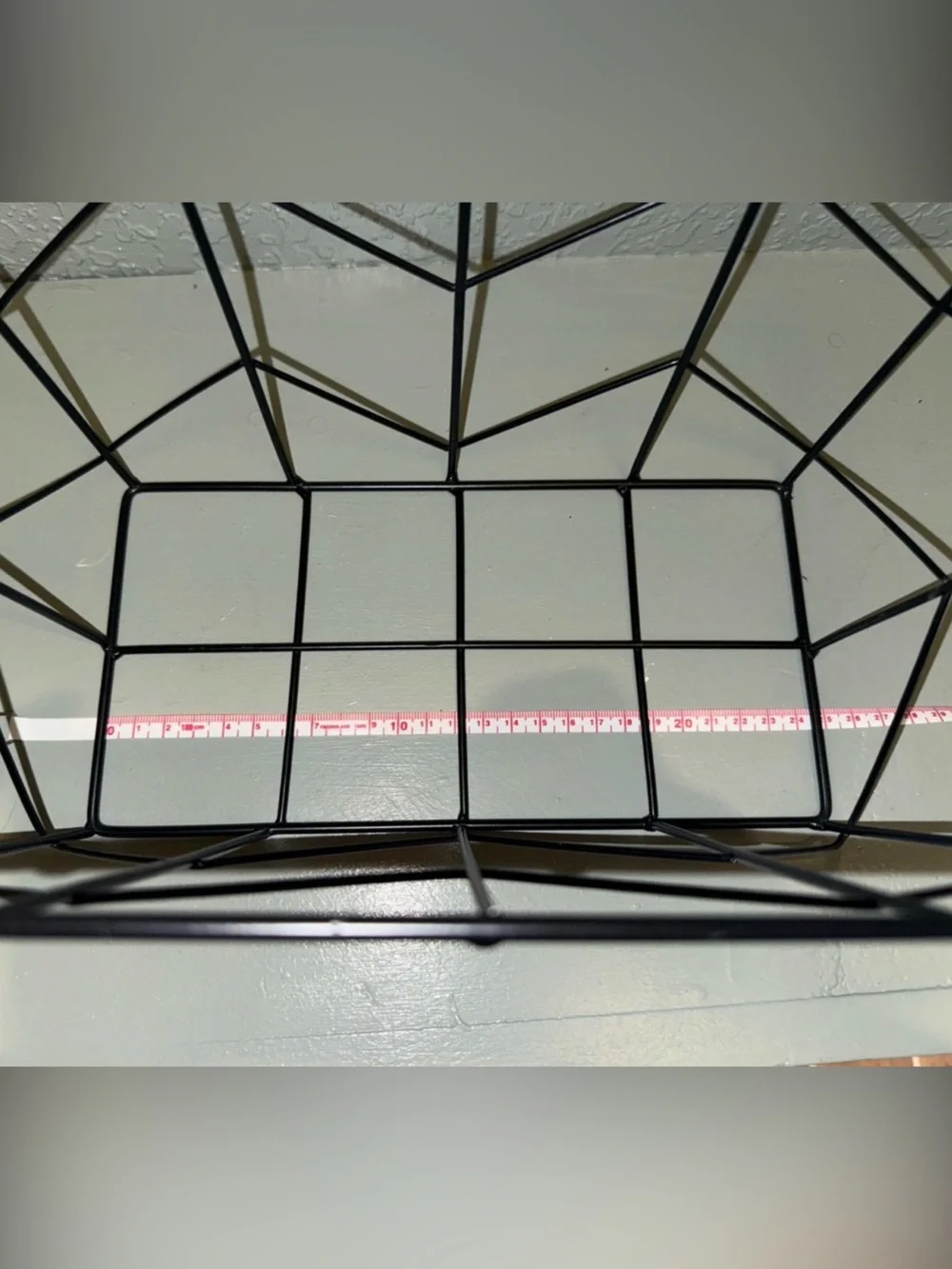 Decorative Metal Storage Basket